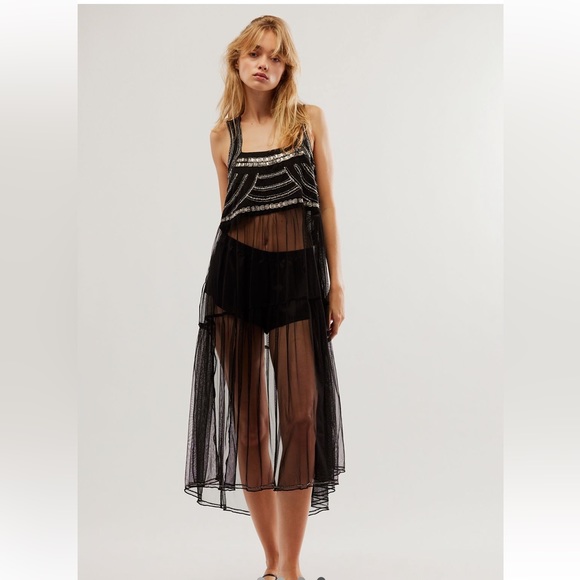 Free People Tops - NWT Free People Midnight Melodies Top XS